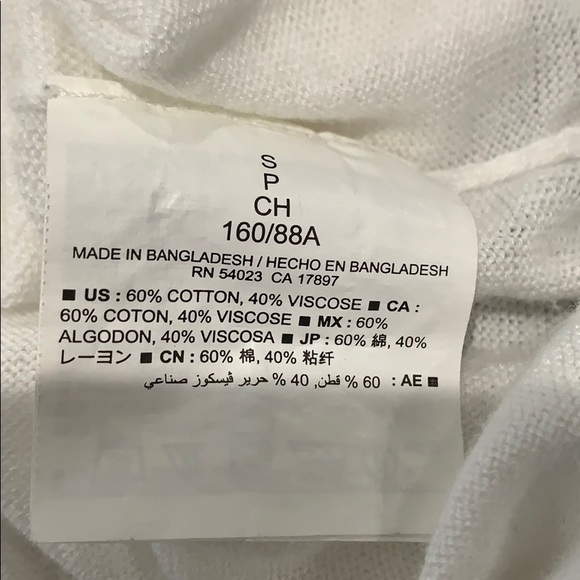 Old Navy White Cardigan Size Small - Picture 5 of 5